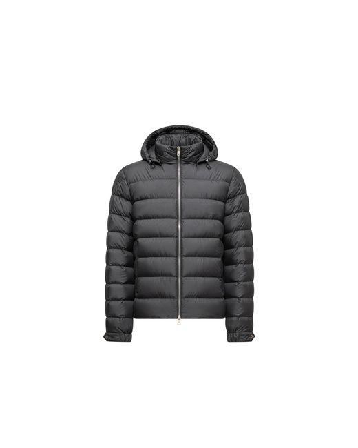 Moncler Black Moncler Arneb Hooded Short Down Jacket for men