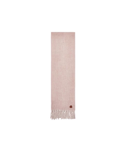 Bufanda De Mezcla De Lana Y Alpaca, Mujer, Talla Moncler de color Pink