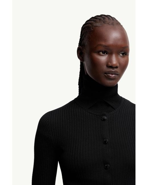 Moncler x Edward Enninful Black X Ee72 By Edward Enninful Wool Cardigan