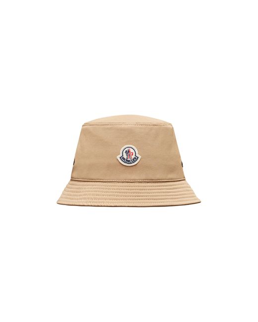 Moncler Natural Cotton Bucket Hat