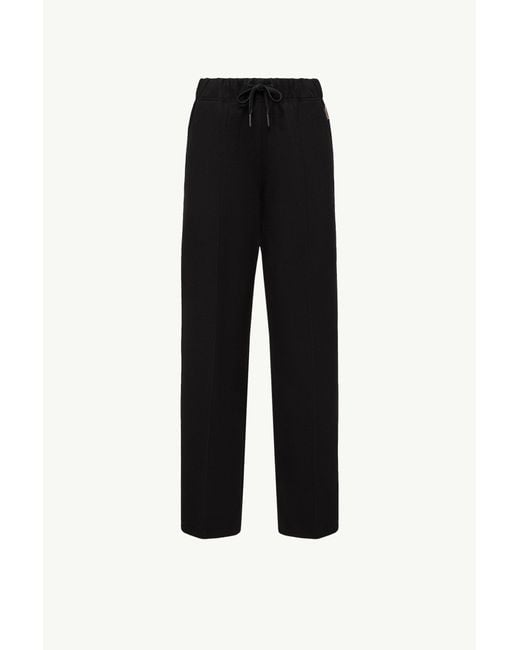 Moncler Black Logo Track Pants