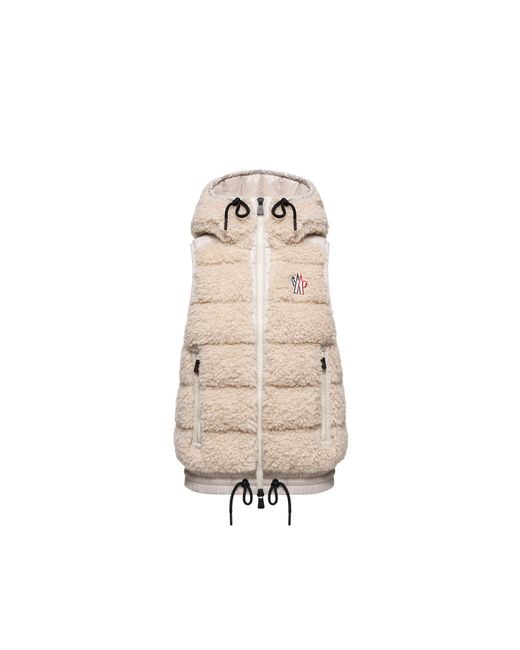 Moncler Natural Teddy Padded Gilet