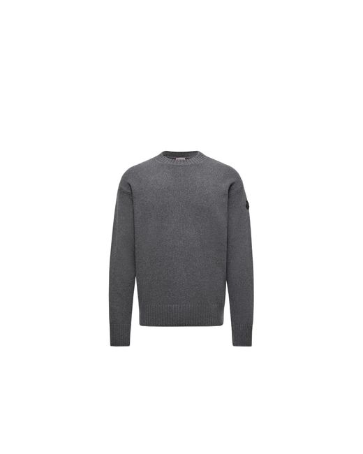Moncler Gray Moncler Wool & Cashmere Jumper for men