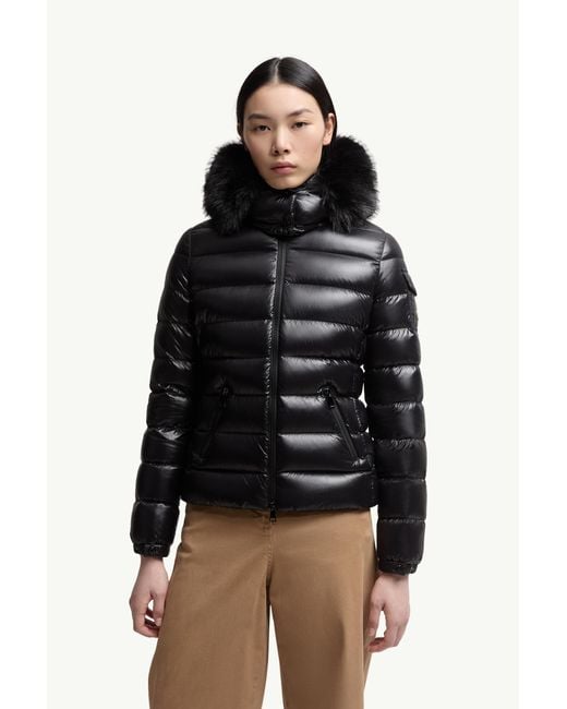Moncler Black Badyf Hooded Short Down Jacket