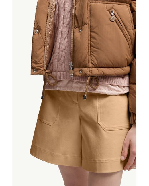 Plumífero Corto 2 En 1 Selle, Mujer, Talla Moncler de color Natural