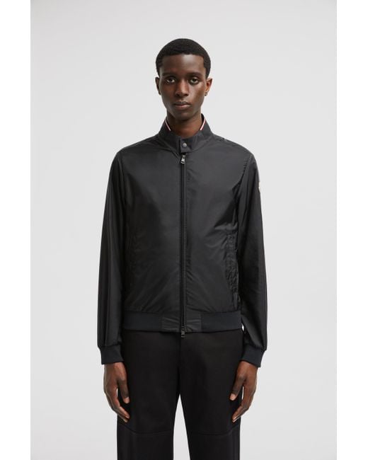 Moncler Black Reppe Rain Jacket for men