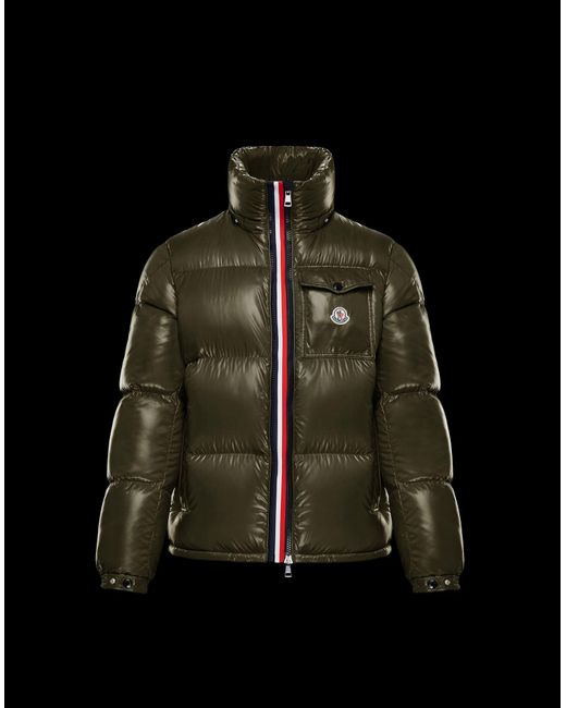 Moncler Goose Montbeliard Padded Puffer Jacket in Military Green (Green ...
