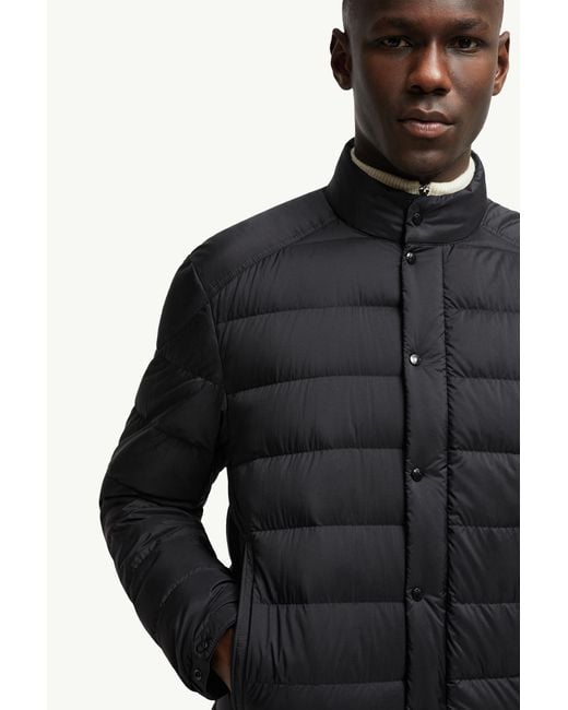 Moncler Selves Kurze Daunenjacke, Herren, Größe in Black für Herren