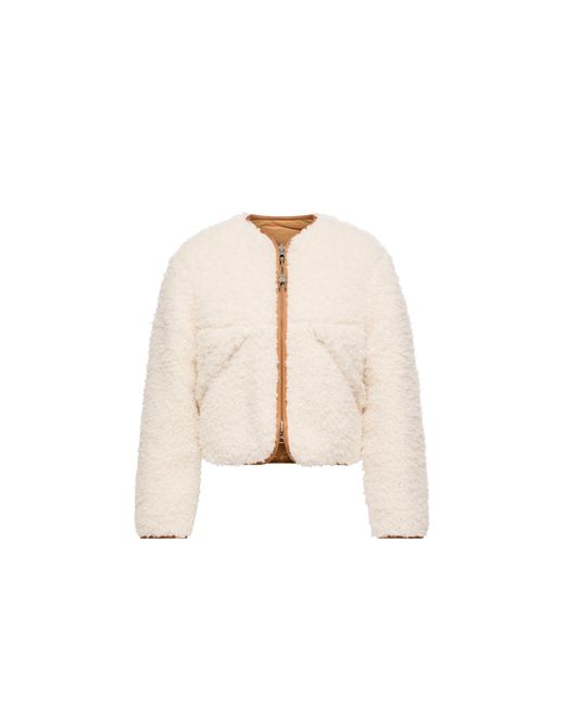Moncler Natural Moncler Mallero Reversible Down Jacket