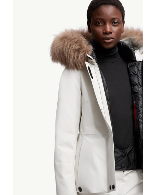 Moncler Laplanceダウンスキージャケット Natural
