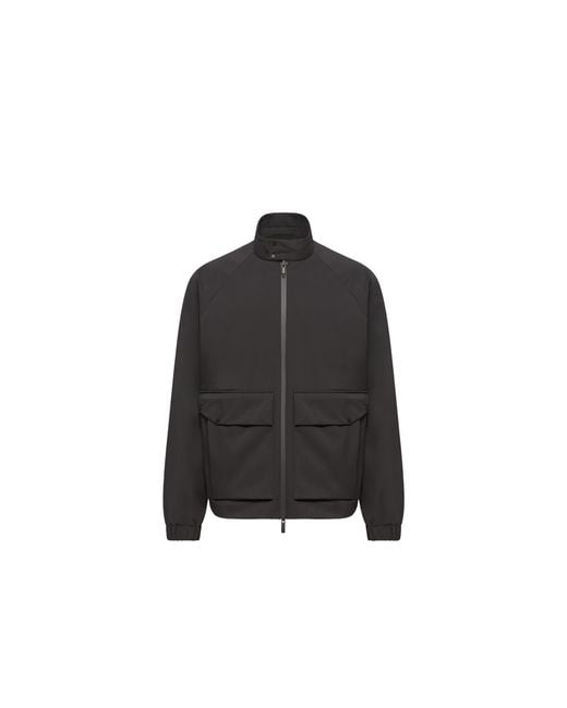 Moncler Black Moncler Hasteinen Short Down Jacket for men
