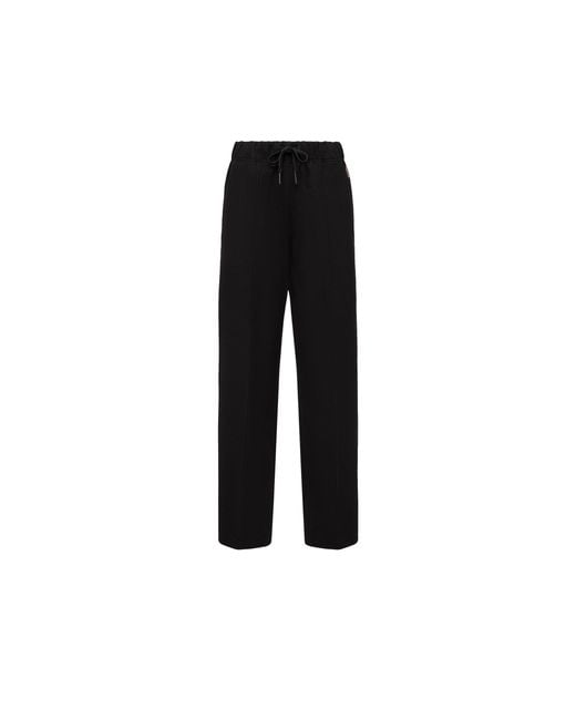 Moncler Black Logo Track Pants
