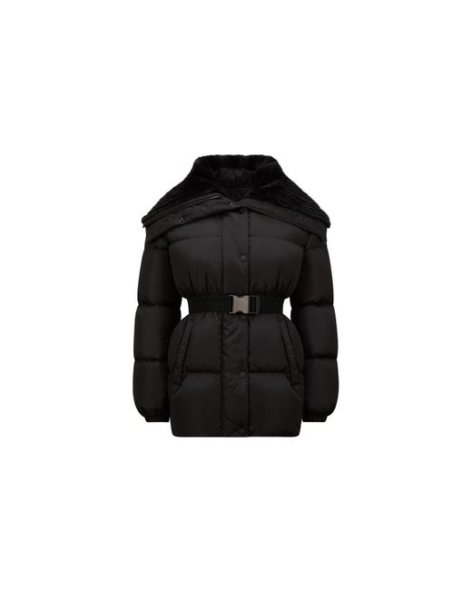 Moncler Black Brasseurs Short Down Jacket