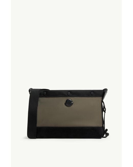 メンズ Moncler New Tech クロスボディバッグ Black