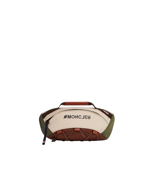 3 MONCLER GRENOBLE Brown Belt Bag for men
