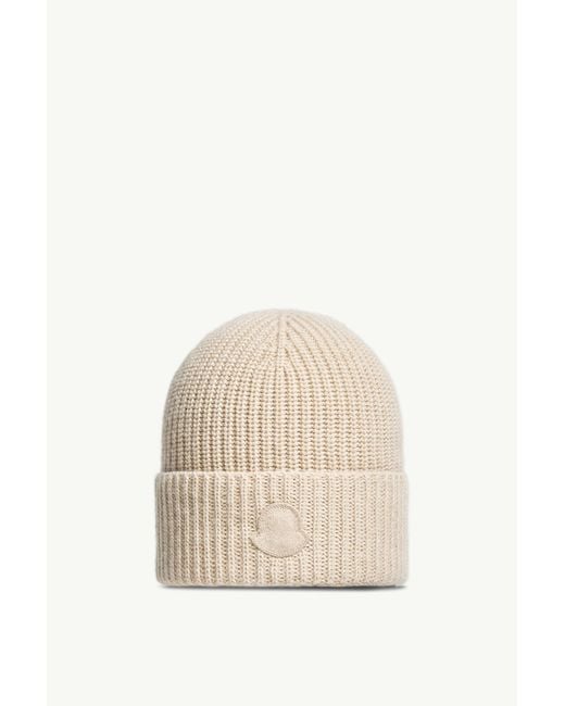 Moncler ニットキャップ Natural