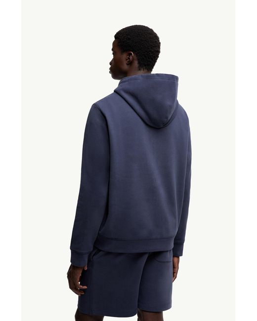 Moncler x Gilga Farm entworfen von Donald Glover Blue Moncler X Gilga Farm By Donald Glover Cotton Zip-Up Hoodie for men