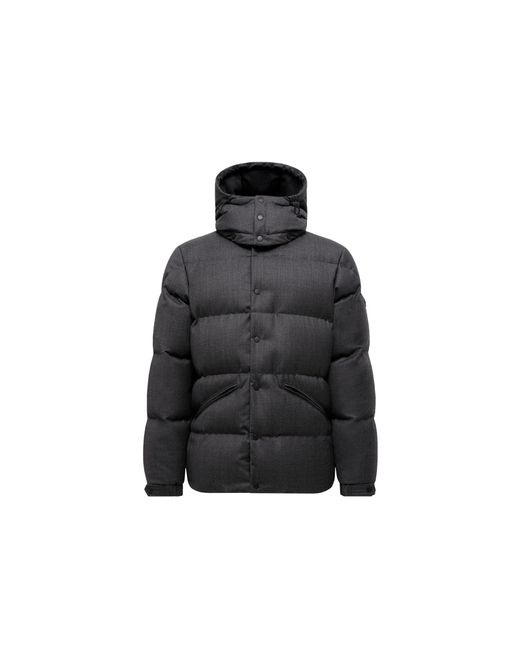 メンズ Moncler Eawy ショートダウンジャケット Black