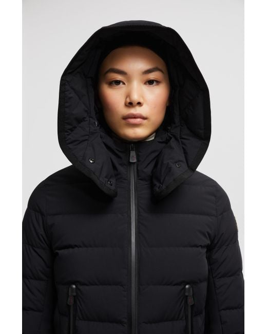 Moncler Black Lamoura Hooded Ski Down Jacket