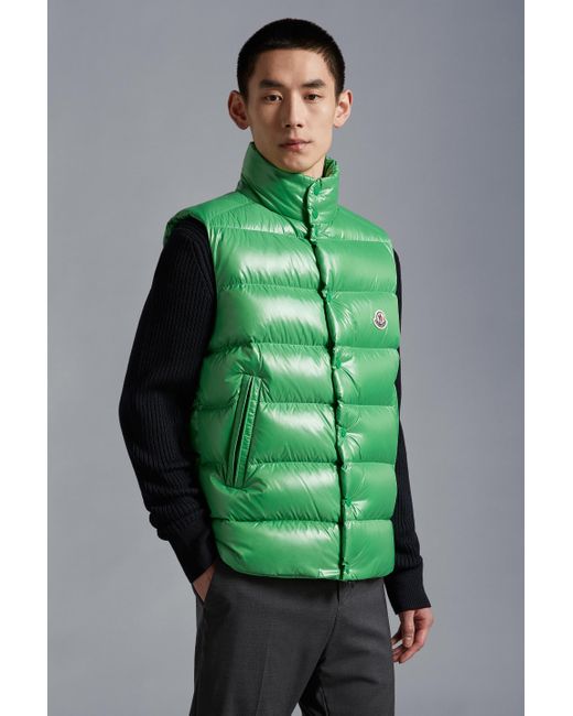 Moncler Tibb Daunenweste, Herren, Größe in Green für Herren