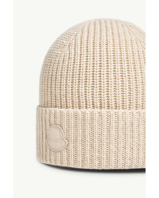 Moncler ニットキャップ Natural