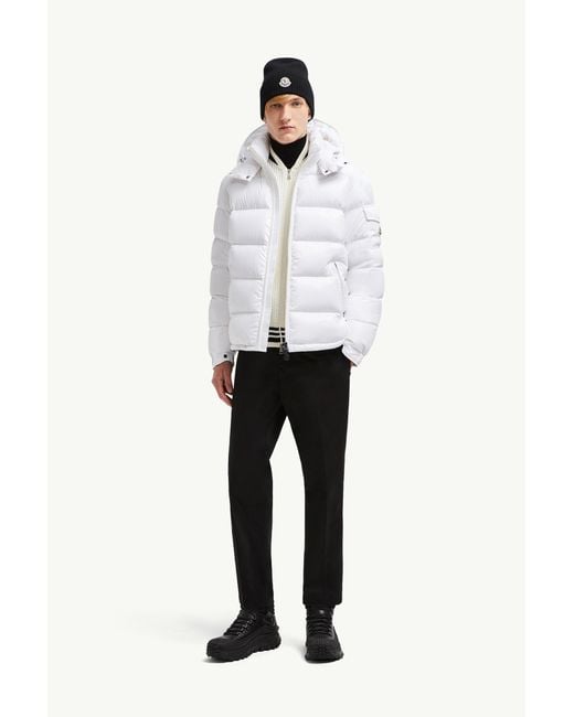 メンズ Moncler Moncler Mayaショートダウンジャケット White