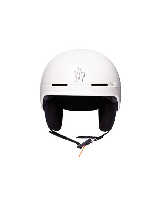 3 MONCLER GRENOBLE White Logo Ski Helmet