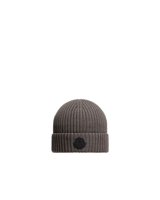 Moncler Brown Moncler Cotton Beanie for men