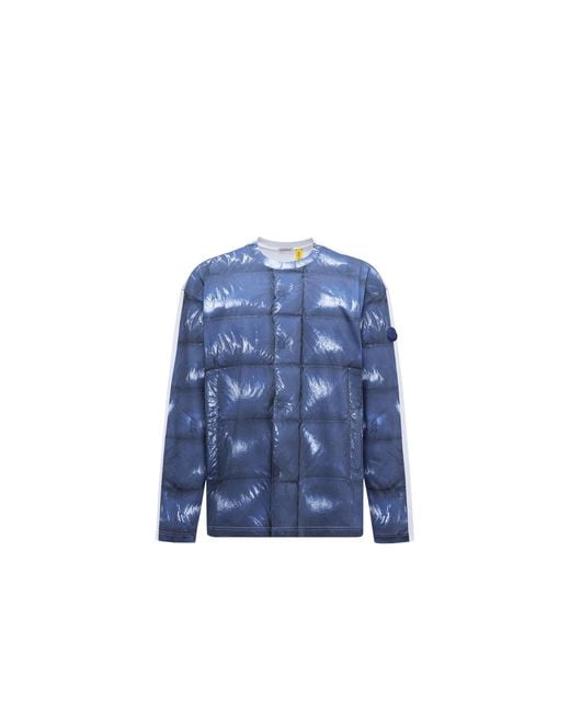Moncler x A$AP ROCKY Blue Moncler Cotton Long Sleeve T-Shirt
