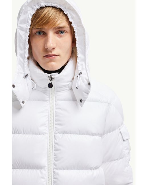 メンズ Moncler Moncler Mayaショートダウンジャケット White