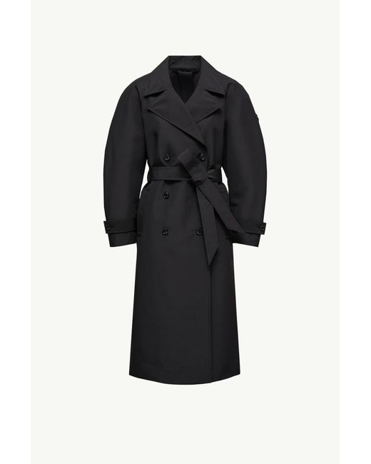 Gabardina X Ee72 By Edward Enninful Zake, Mujer, Talla Moncler x Edward Enninful de color Black