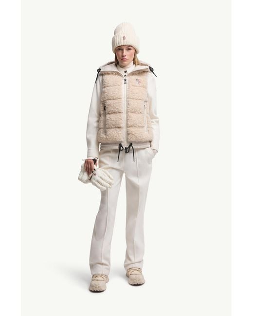 Moncler Natural Teddy Padded Gilet