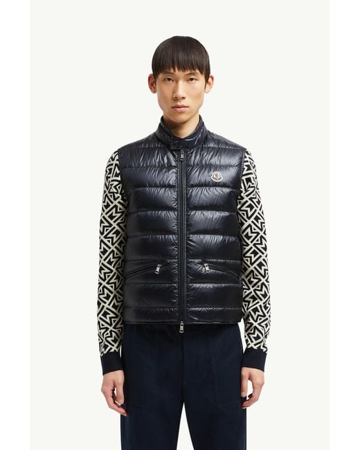 メンズ Moncler Guiベスト Black
