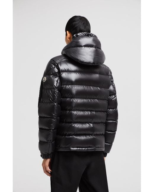 メンズ Moncler Solanderショートダウンジャケット Black