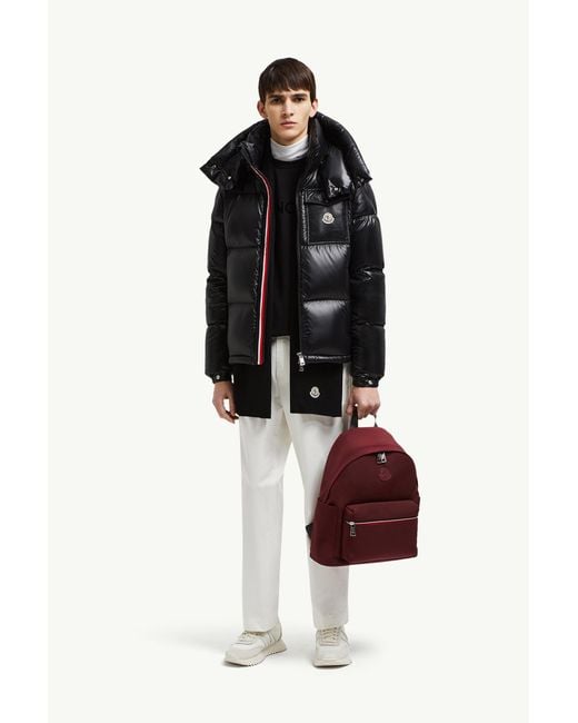 メンズ Moncler Montbeliard ショートダウンジャケット Black