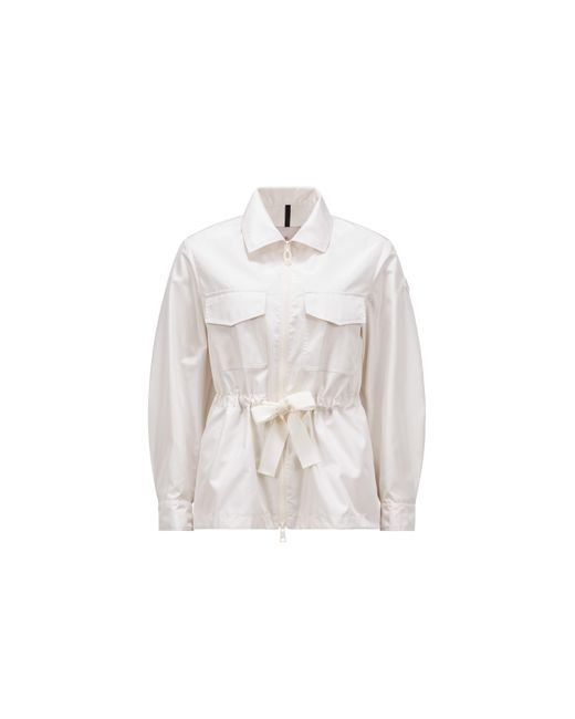 Moncler White Deipilo Field Jacket