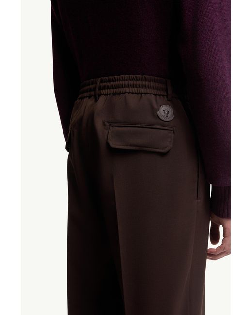 メンズ Moncler パンツ Brown