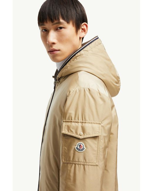 メンズ Moncler Evettesショートダウンジャケット Natural
