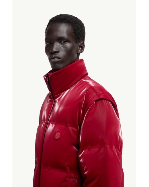 Moncler x A$AP ROCKY Red Throttle Reversible 2-In-1 Down Jacket for men