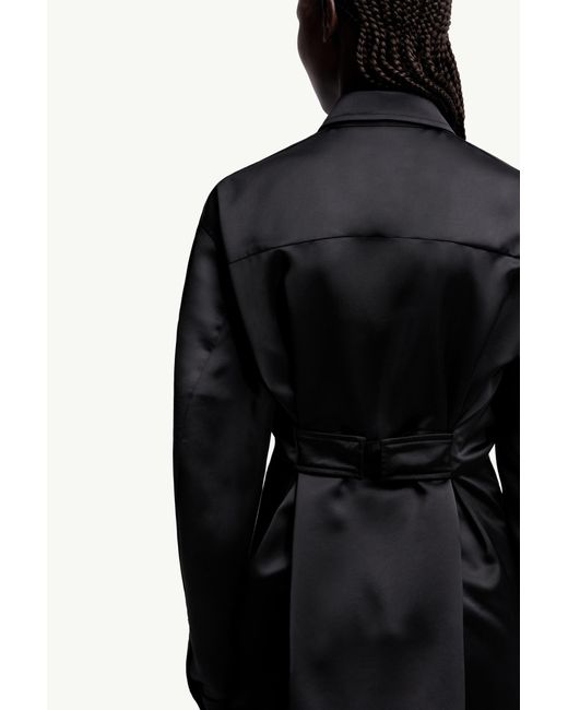 Camisa De Satén X Ee72 By Edward Enninful, Mujer, Talla Moncler x Edward Enninful de color Black