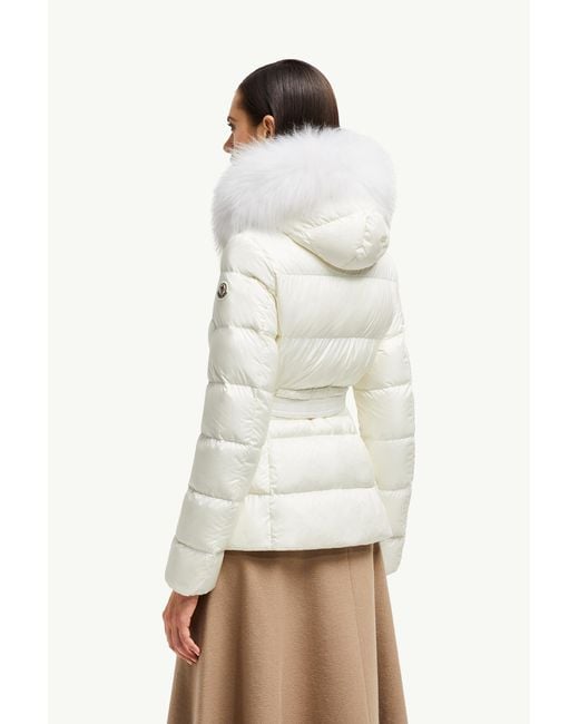 Moncler Boedショートダウンジャケット White