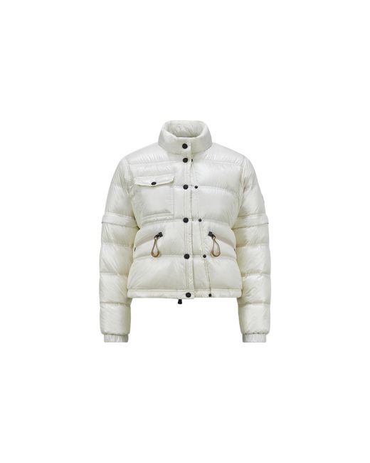 3 MONCLER GRENOBLE White Mauduit Short Down Jacket