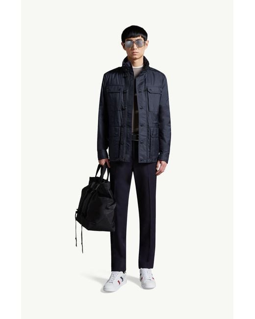 メンズ Moncler Lezフィールドジャケット Blue