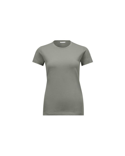 Moncler Gray Cotton Jersey T-shirt
