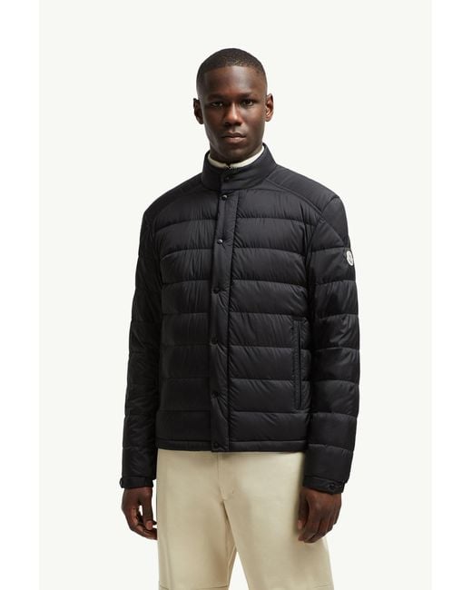 Moncler Selves Kurze Daunenjacke, Herren, Größe in Black für Herren