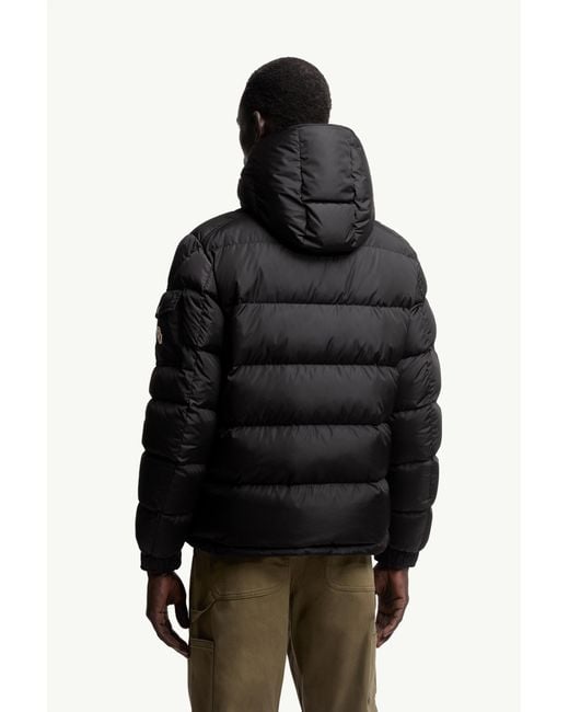 Moncler Black Maya Matte Short Down Jacket for men