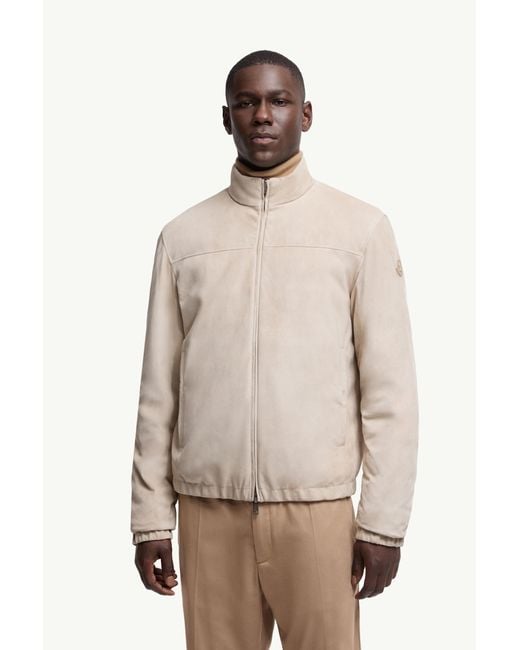 メンズ Moncler Cernay ショートダウンジャケット Natural