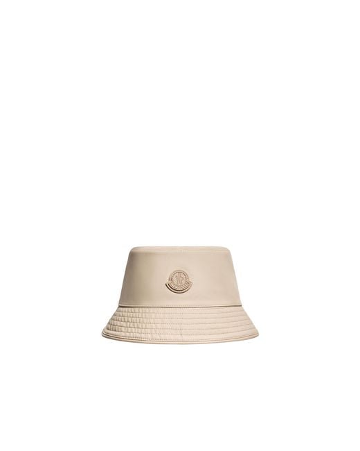 Cappello Bucket di Moncler in Natural da Uomo