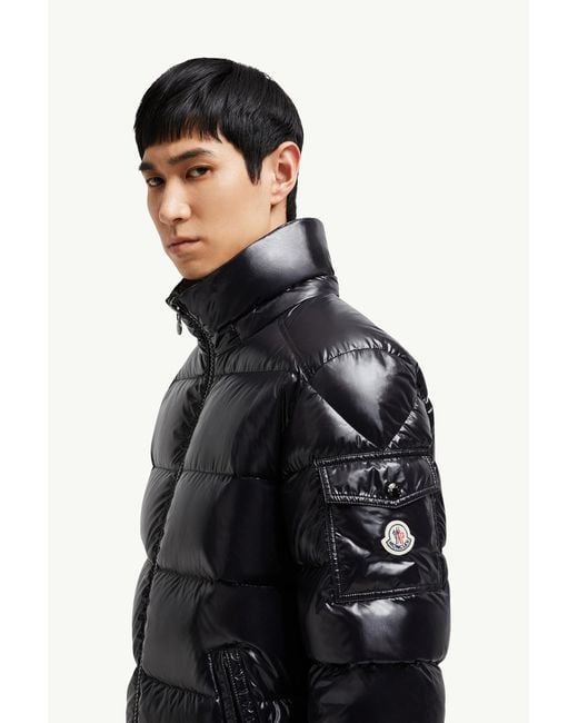 Plumífero Corto Con Capucha Maya, Hombre, Talla Moncler de hombre de color Black
