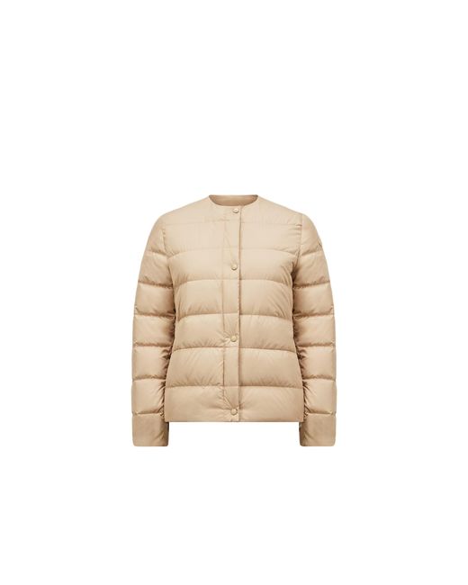 Moncler Natural Gerbe Short Down Jacket